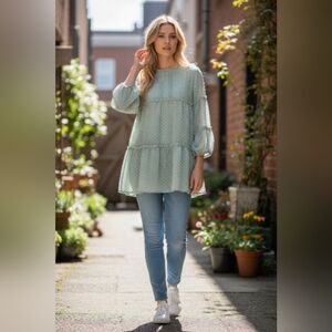 Chic Mint Green Mini Dress